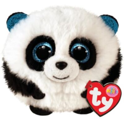 TY 2009130 Teeny Puffies Panda Bamboo 10 CM,Zwart/ wit TY 2009130 Teeny Puffies Panda Bamboo 10 CM,Zwart/ wit