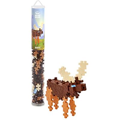 PLUS PLUS 100-delige elanbuis bouwpakket PP4288 PLUS PLUS 100-delige elanbuis bouwpakket PP4288