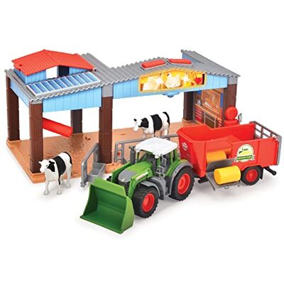 Dickie Boerderij Station Set met Tractor Dickie Boerderij Station Set met Tractor