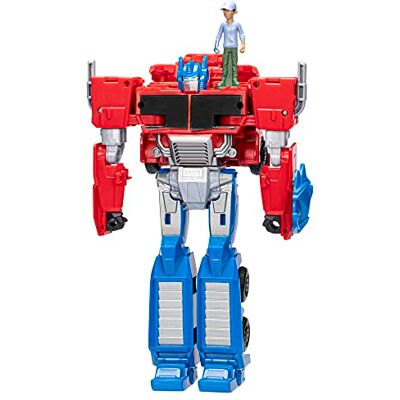 Transformers -speelgoed EarthSpark Spin Changer, Optimus Prime-actiefiguur van 20 cm met Robby Malto-actiefiguur van 5 cm, vanaf 6 jaar Transformers -speelgoed EarthSpark Spin Changer, Optimus Prime-actiefiguur van 20 cm met Robby Malto-actiefiguur van 5 cm, vanaf 6 jaar