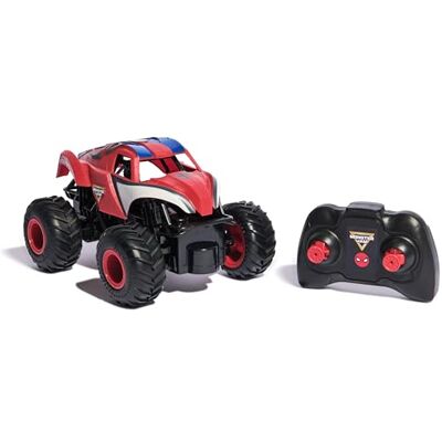 Monster Cable , Marvel The Amazing Spider-Man-monstertruck, op afstand bestuurbaar, schaal van 1:24 Monster Cable , Marvel The Amazing Spider-Man-monstertruck, op afstand bestuurbaar, schaal van 1:24
