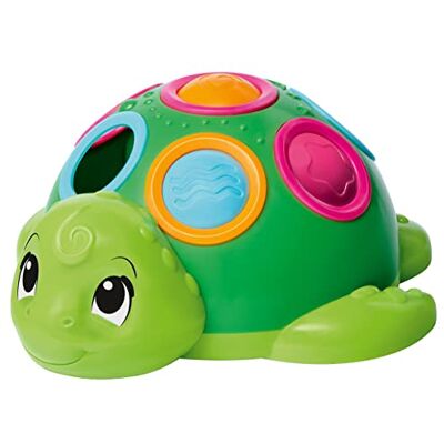 SIMBA 104010188 ABC Schuif en Match schildpad, duw speelgoed, baby speelgoed, sorteer speelgoed, 3 kleurrijke schuifjes om te duwen, poppen en sorteren, 7cm, vanaf 10 maanden oud. SIMBA 104010188 ABC Schuif en Match schildpad, duw speelgoed, baby speelgoed, sorteer speelgoed, 3 kleurrijke schuifjes om te duwen, poppen en sorteren, 7cm, vanaf 10 maanden oud.