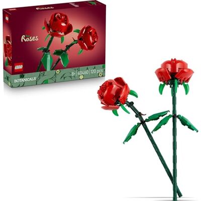 Lego Botanicals Rozen – Nepbloemen Bouwpakket voor Kinderen – Kantoor Decoratie of Woondecoratie – Speelgoed voor Meisjes en Tieners Vanaf 8 Jaar – Verjaardagscadeau – 40460 Lego Botanicals Rozen – Nepbloemen Bouwpakket voor Kinderen – Kantoor Decoratie of Woondecoratie – Speelgoed voor Meisjes en Tieners Vanaf 8 Jaar – Verjaardagscadeau – 40460