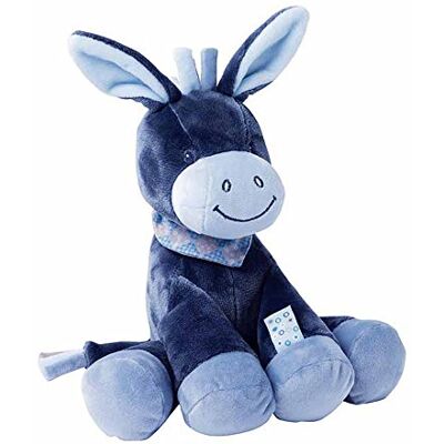 Nattou Knuffel van Alex de ezel, vriendje vanaf de geboorte, 30 cm, Alex & Bibou, blauw, 321013 Nattou Knuffel van Alex de ezel, vriendje vanaf de geboorte, 30 cm, Alex & Bibou, blauw, 321013