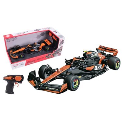 TURBO CHALLENGE McLaren F1 MCL38 RC Prestige 095629 Afstandsbediening Auto Zwart 1/20 Plastic Kinderspeelgoed Geschenken Verjaardag Formule 1 Grand Prix Vanaf 6 jaar TURBO CHALLENGE McLaren F1 MCL38 RC Prestige 095629 Afstandsbediening Auto Zwart 1/20 Plastic Kinderspeelgoed Geschenken Verjaardag Formule 1 Grand Prix Vanaf 6 jaar