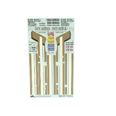TAMIYA King Hauler Stickers - RC Vrachtwagen Decal TAMIYA King Hauler Stickers - RC Vrachtwagen Decal