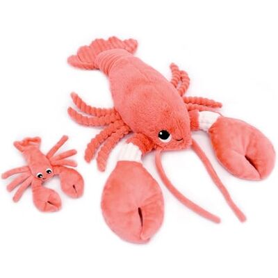 Les Déglingos Knuffelhummertje Kreeft mama en baby - Pluche Speelgoed Les Déglingos Knuffelhummertje Kreeft mama en baby - Pluche Speelgoed