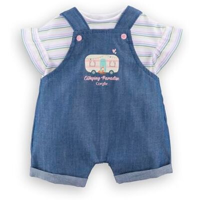 Corolle Jumpsuit & T-shirt Petit Explorer, poppenkleding 30 cm, vanaf 18 maanden, 9000111300 Corolle Jumpsuit & T-shirt Petit Explorer, poppenkleding 30 cm, vanaf 18 maanden, 9000111300