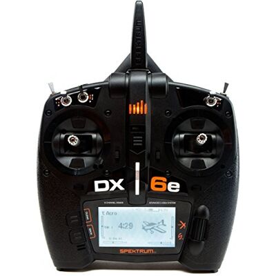 Spektrum DX6e 6-kanaals DSMX-zender Spektrum DX6e 6-kanaals DSMX-zender