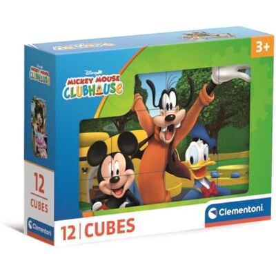 Clementoni CUBI 12 MICKEY MOUSE CLUB HOUSE 2026-41348 Clementoni CUBI 12 MICKEY MOUSE CLUB HOUSE 2026-41348