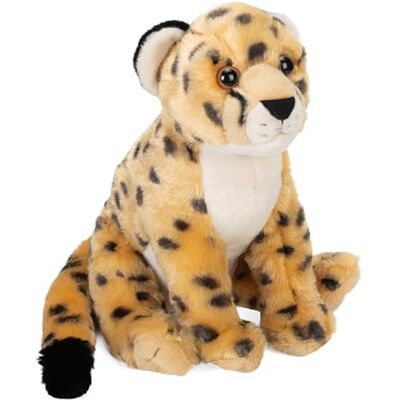 WILD REPUBLIC Cuddlekins Cheeta's, knuffeldier, babycadeau voor meisjes en jongens, pluche dier, knuffeldier voor baby's, speelgoed van gerecycled materiaal, 30 cm WILD REPUBLIC Cuddlekins Cheeta's, knuffeldier, babycadeau voor meisjes en jongens, pluche dier, knuffeldier voor baby's, speelgoed van gerecycled materiaal, 30 cm