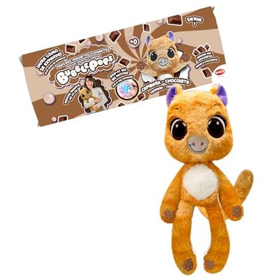 Bizak Bubble Pops, magische pluche dieren die hun maat 5 vermenigvuldigen, spannend proces en de geur van kauwgom, 12 verschillende dieren met geur en stempoten, Capibara chocolade (64492004-6) Bizak Bubble Pops, magische pluche dieren die hun maat 5 vermenigvuldigen, spannend proces en de geur van kauwgom, 12 verschillende dieren met geur en stempoten, Capibara chocolade (64492004-6)