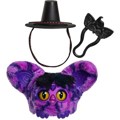 KPop Demon Hunters Furby Furblets Saja Boy Demon, miniverzamelknuffel van 7,6 cm, elektronisch speelgoed KPop Demon Hunters Furby Furblets Saja Boy Demon, miniverzamelknuffel van 7,6 cm, elektronisch speelgoed
