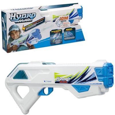 SilverLit Hydro Mad Grand Blaster, elektronisch waterpistool, groot, met automatische navulling, vanaf 8 jaar SilverLit Hydro Mad Grand Blaster, elektronisch waterpistool, groot, met automatische navulling, vanaf 8 jaar