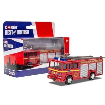 Corgi GS87104 Best of British Brandweerwagen - Gietijzeren Model Corgi GS87104 Best of British Brandweerwagen - Gietijzeren Model