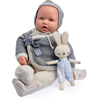JC Toys Baby Pop - Lichtgrijs, 43cm, Realistisch, Winnaarprijs JC Toys Baby Pop - Lichtgrijs, 43cm, Realistisch, Winnaarprijs