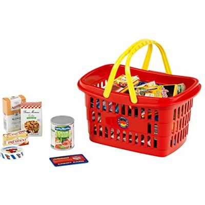 Theo Klein 7219 Winkelmand I gevuld met Franse producten voor de winkel I Speelgoed voor kinderen vanaf 2 jaar Theo Klein 7219 Winkelmand I gevuld met Franse producten voor de winkel I Speelgoed voor kinderen vanaf 2 jaar