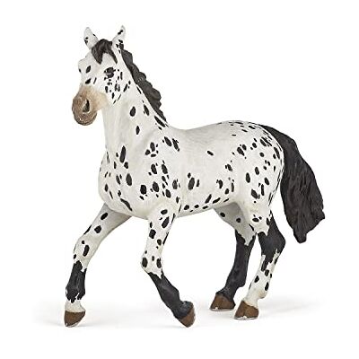 Papo Realistische zwarte Appaloosa paard figuur speelgoed voor kinderen 3 jaar en ouder Paarden en pony’s collectie Educatief spel paardrijden Cadeau-idee speelgoed voor meisjes en jongens Papo Realistische zwarte Appaloosa paard figuur speelgoed voor kinderen 3 jaar en ouder Paarden en pony’s collectie Educatief spel paardrijden Cadeau-idee speelgoed voor meisjes en jongens