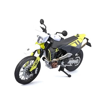 Maisto 1:12 September 2023 Husqvarna 701 Supermoto, Blauw Maisto 1:12 September 2023 Husqvarna 701 Supermoto, Blauw
