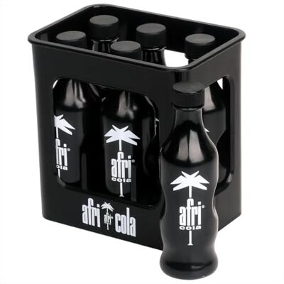 Christian Tanner Tanner De Kleine Koopman Tanner Deco Afri Cola, 8 drankkratten met 6 flessen, accessoires voor winkels, voedselveilig design, 0088.7 Christian Tanner Tanner De Kleine Koopman Tanner Deco Afri Cola, 8 drankkratten met 6 flessen, accessoires voor winkels, voedselveilig design, 0088.7