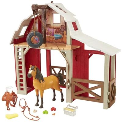 Mattel Games Stal Sirit Sirit met Speelpaard Oro - Speelstal Mattel Games Stal Sirit Sirit met Speelpaard Oro - Speelstal