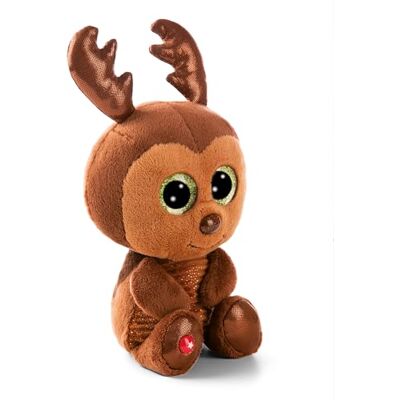 NICI GLUBSCHIS knuffel hert kever Staggy 15cm bruin Zacht pluche, schattig om mee te knuffelen en spelen, voor kinderen en volwassenen, een geweldig cadeau-idee 61847 NICI GLUBSCHIS knuffel hert kever Staggy 15cm bruin Zacht pluche, schattig om mee te knuffelen en spelen, voor kinderen en volwassenen, een geweldig cadeau-idee 61847