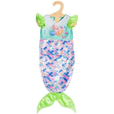 Heless 2320 Zeemeermin Yara, jurk met glinsterende pailletten voor poppen en knuffels van de maat 35-45 cm Heless 2320 Zeemeermin Yara, jurk met glinsterende pailletten voor poppen en knuffels van de maat 35-45 cm