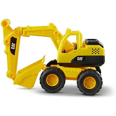 CAT ToysOfficial 82035 Rups, Tough Rigs graafmachine bouwvoertuig, geel, 38 cm CAT ToysOfficial 82035 Rups, Tough Rigs graafmachine bouwvoertuig, geel, 38 cm