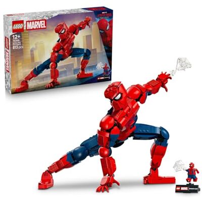Lego Marvel Spider-Man Heldenfiguur Superheld Speelgoed Incl. Actiefiguur met Verzamelbare Minifiguur Slaapkamer Decoratie Cadeau voor Jongens, Tieners en Fans Vanaf 12 Jaar 76346 Lego Marvel Spider-Man Heldenfiguur Superheld Speelgoed Incl. Actiefiguur met Verzamelbare Minifiguur Slaapkamer Decoratie Cadeau voor Jongens, Tieners en Fans Vanaf 12 Jaar 76346