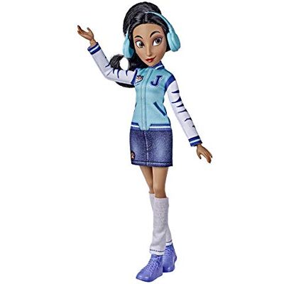 Disney Comfy Squad Jasmine Fashion Doll, speelgoed geïnspireerd door de film Ralph breekt het internet, casual outfit pop, meisjes vanaf 5 jaar oud Disney Comfy Squad Jasmine Fashion Doll, speelgoed geïnspireerd door de film Ralph breekt het internet, casual outfit pop, meisjes vanaf 5 jaar oud