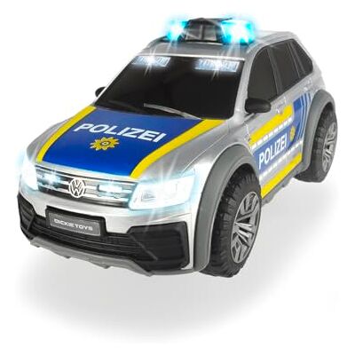 Dickie Toys 203714013 VW Tiguan R-Line Politiewagen, 25 cm, Vanaf 3 Jaar, Meerkleurig Dickie Toys 203714013 VW Tiguan R-Line Politiewagen, 25 cm, Vanaf 3 Jaar, Meerkleurig