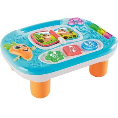CAROTINA BABY Mini educatieve tafel - Dieren- en melodiegeluiden - Educatief activiteitencentrum voor kinderen 12+ maanden CAROTINA BABY Mini educatieve tafel - Dieren- en melodiegeluiden - Educatief activiteitencentrum voor kinderen 12+ maanden