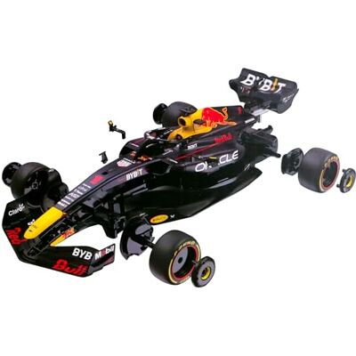 TURBO CHALLENGE EenzitterOracle Red Bull RB19 RC Prestige 095627 Afstandsbediening Auto Blauw 1/16 Montagekit Batterijen Niet Inbegrepen Kunststof Vanaf 8 jaar TURBO CHALLENGE EenzitterOracle Red Bull RB19 RC Prestige 095627 Afstandsbediening Auto Blauw 1/16 Montagekit Batterijen Niet Inbegrepen Kunststof Vanaf 8 jaar