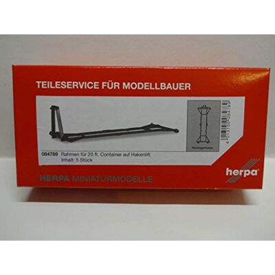 Herpa Voertuig frame voor 20 inch container op haak Herpa Voertuig frame voor 20 inch container op haak
