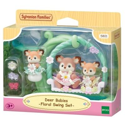 Sylvanian Families 5801 Bebè hert bloemenschommel Sylvanian Families 5801 Bebè hert bloemenschommel