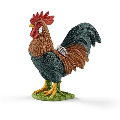 Schleich 17064 Hahn, vanaf 3 jaar, Farm World speelfiguur, 3 x 6 x 6 cm Schleich 17064 Hahn, vanaf 3 jaar, Farm World speelfiguur, 3 x 6 x 6 cm