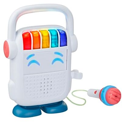 Playskool 5010993959938 Rock n' Roll Bot, Kids Bluetooth Speaker en Voice Changing Karaoke Microfoon Speelgoed (Amazon Exclusive), Multi Playskool 5010993959938 Rock n' Roll Bot, Kids Bluetooth Speaker en Voice Changing Karaoke Microfoon Speelgoed (Amazon Exclusive), Multi