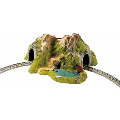 NOCH ® Hoektunnel, een enkelsporige modelbaan hoektunnel, 25 x 25 cm voor de spoorbreedte N een perfecte aanvulling op je modelspoorbaan. NOCH ® Hoektunnel, een enkelsporige modelbaan hoektunnel, 25 x 25 cm voor de spoorbreedte N een perfecte aanvulling op je modelspoorbaan.