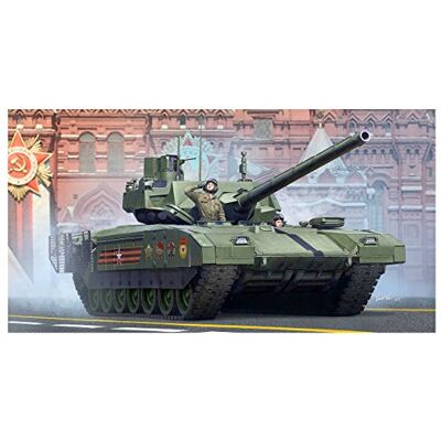 Trumpeter 009528 1/35 T14 Armata MBT Plastic modelbouwset, modelspoorbaanaccessoires, hobby, modelbouw, meerkleurig Trumpeter 009528 1/35 T14 Armata MBT Plastic modelbouwset, modelspoorbaanaccessoires, hobby, modelbouw, meerkleurig