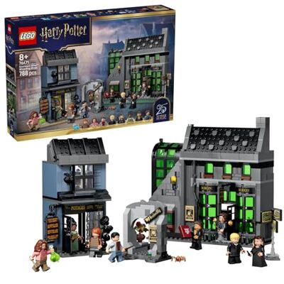 Lego Harry Potter Verdonkeremaansteeg Tovenaarswinkels Speelgoed Speelgoedwinkel Bouwpakket met 8 Minifiguren en Patronus Kinderkamer Decoratie Cadeau voor Meisjes en Jongens Vanaf 8 Jaar 76471 Lego Harry Potter Verdonkeremaansteeg Tovenaarswinkels Speelgoed Speelgoedwinkel Bouwpakket met 8 Minifiguren en Patronus Kinderkamer Decoratie Cadeau voor Meisjes en Jongens Vanaf 8 Jaar 76471