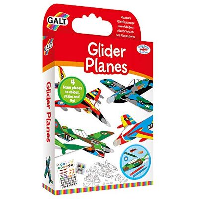 Galt Glider Planes - 4 schuimvliegtuigen - knutselpakket Galt Glider Planes - 4 schuimvliegtuigen - knutselpakket