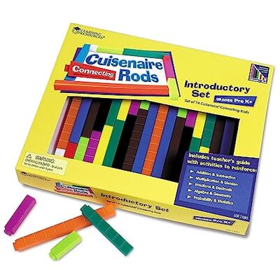 Learning Resources Verbinden Cuisenaire staven Inleidend Set Learning Resources Verbinden Cuisenaire staven Inleidend Set
