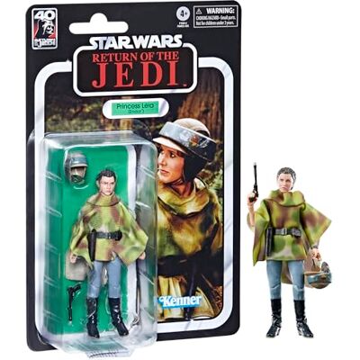 STAR WARS Hasbro Star F7051-Wars Wars The Black Series Princess Leia (Endor), Wars: Return of Jedi 6-inch actiefiguren,Multi kleuren STAR WARS Hasbro Star F7051-Wars Wars The Black Series Princess Leia (Endor), Wars: Return of Jedi 6-inch actiefiguren,Multi kleuren