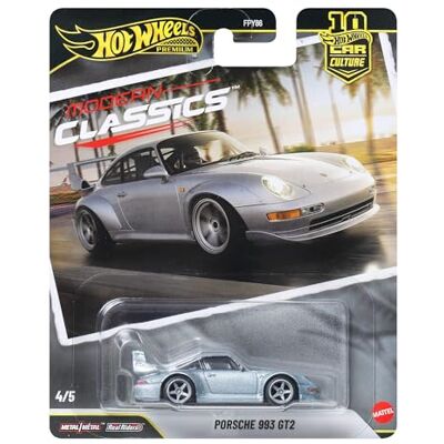 Hot Wheels Autocultuur Voertuig, Premium metalen speelgoedauto of -truck met Real Riders banden en metalen carrosserie en chassis (stijlen kunnen variëren), JKF16 Hot Wheels Autocultuur Voertuig, Premium metalen speelgoedauto of -truck met Real Riders banden en metalen carrosserie en chassis (stijlen kunnen variëren), JKF16