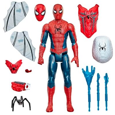 Marvel Spider-Man: Brand New Day Titan Series Ultimate Web Gear-actiefiguur van 29,2 cm, superheldspeelgoed en actiefiguren, leeftijd 4+ Marvel Spider-Man: Brand New Day Titan Series Ultimate Web Gear-actiefiguur van 29,2 cm, superheldspeelgoed en actiefiguren, leeftijd 4+