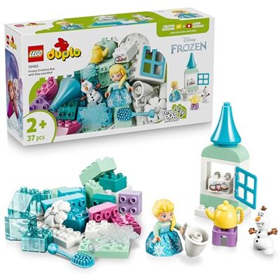 Lego DUPLO Disney Frozen Creatieve Doos met Elsa en Olaf Bouwpakket voor Peuters met 2 Figuren Educatief Montessori Speelgoed Cadeau voor Jongens en Meisjes vanaf 2 Jaar 10462 Lego DUPLO Disney Frozen Creatieve Doos met Elsa en Olaf Bouwpakket voor Peuters met 2 Figuren Educatief Montessori Speelgoed Cadeau voor Jongens en Meisjes vanaf 2 Jaar 10462