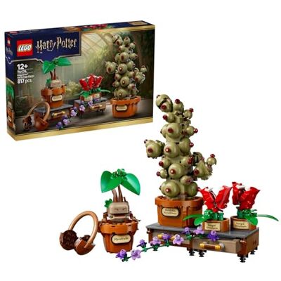 Lego Harry Potter Zweinstein Kruidenkunde Planten Speelgoed voor Kinderen met Kunstmatige Planten en Bloemen Kinderkamer Decoratie Cadeau voor Meisjes, Jongens en Fans Vanaf 12 Jaar 76474 Lego Harry Potter Zweinstein Kruidenkunde Planten Speelgoed voor Kinderen met Kunstmatige Planten en Bloemen Kinderkamer Decoratie Cadeau voor Meisjes, Jongens en Fans Vanaf 12 Jaar 76474