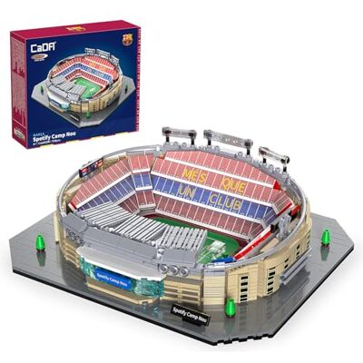 Jamara 402910 CADA Camp NOU Stadion FC Barcelona Bricks klembouwstenen stadion model bouwpakket architectuur speelgoed kinderen vanaf 8 jaar cadeau-idee Jamara 402910 CADA Camp NOU Stadion FC Barcelona Bricks klembouwstenen stadion model bouwpakket architectuur speelgoed kinderen vanaf 8 jaar cadeau-idee