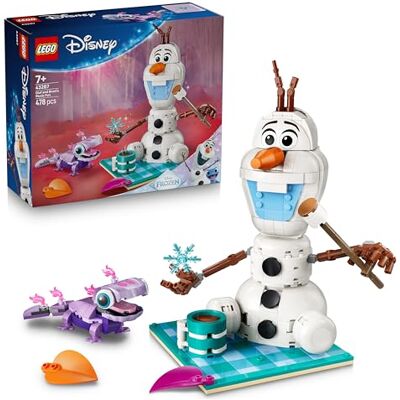 Lego Disney Olaf en Bruni's Picknickplezier – Bouwpakket voor Kinderen met Sneeuwpop Figuur, Picknickkleed en Accessoires – Decoratie – Cadeau voor Meisjes vanaf 7 Jaar – 43287 Lego Disney Olaf en Bruni's Picknickplezier – Bouwpakket voor Kinderen met Sneeuwpop Figuur, Picknickkleed en Accessoires – Decoratie – Cadeau voor Meisjes vanaf 7 Jaar – 43287