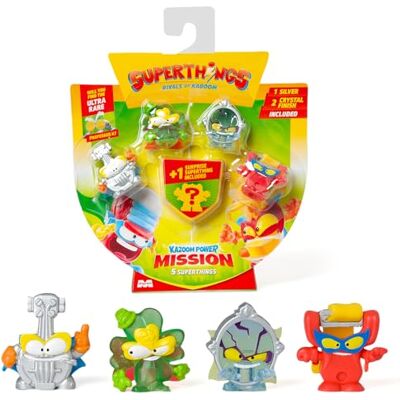 SuperThings Kazoom Power Mission Pack - 5 Figuren voor 3-6 jaar SuperThings Kazoom Power Mission Pack - 5 Figuren voor 3-6 jaar